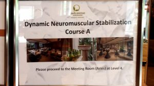 1 Dynamic Neuromuscular Stabilization Course A Workshop 1 - Enhance Physiotherapy