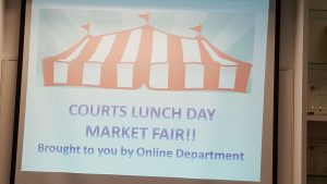 1Courts - Market Fair in Conjunction with Lunch Day