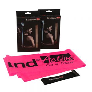 Sanctband Active Exercise Bands 2.5m - Pink Pg2